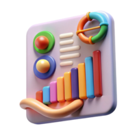 impressive artistic Gene Expression Analysis Chart Colorful Isolated authentic png