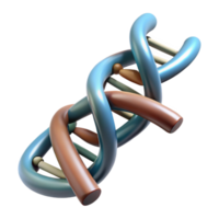 vibrant modern Genetic Code Helix Structure Isolated exclusive png
