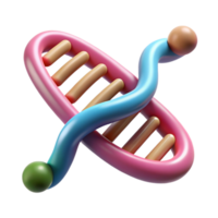 serene contemporary Genetic Code Representation Transparent Background png