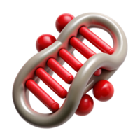 wonderful modern Genetic Code Sequence with Red Highlights Cutout professional png