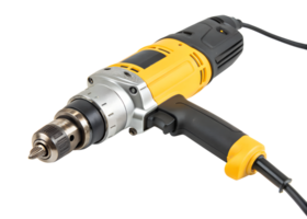 Powerful electric drill for various home projects png