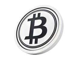 Unique representation of digital currency Bitcoin png