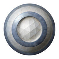 stunning rustic Geometric Circle Isolated on Transparent Background high resolution png