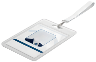 ID card holder for office or event use png