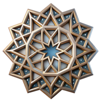 dramatic abstract Geometric Pattern Cutout with Repeating Design original png