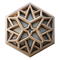 elegant creative Geometric Pattern Cutout with Repeating Design high quality png