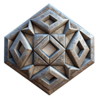 impressive abstract Geometric Square Pattern Isolated Element high quality png