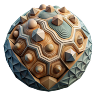 magnificent rustic Geometric Terrain Pattern Cutout Abstract Design high quality png