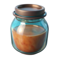 magnificent minimalist Glass Jar with Lid Transparent Background png