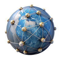 wonderful vintage Global Network Nodes Isolated with Connecting Lines exclusive png
