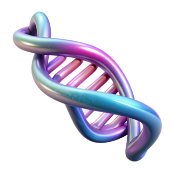 impressionante artístico brilhando dna vertente Duplo hélice transparente fundo profissional png