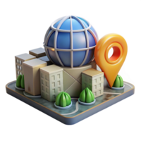 extraordinary modern G Network Coverage in Urban Environment Isolated premium png