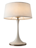 Modern table lamp design with soft illumination png