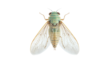 Close view of a cicada showcasing its details png