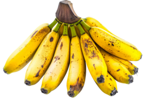Bunch of ripe bananas ready for consumption png