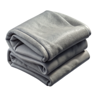 extraordinary classic Gray Blanket Folded Transparent Background authentic png
