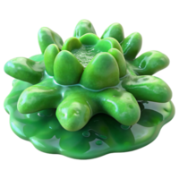 wonderful artistic Green Algae Bloom in Water Close Up Element authentic png