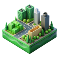 elegant vintage Green Infrastructure for Resilient Urban Spaces Transparent Background original png