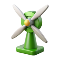 serene rustic Green Technology Icon Isolated Wind Turbine high resolution png