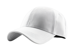 White cap displayed on a neutral background png