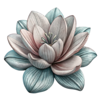 extraordinary classic Hand Drawn Botanical Illustration Detailed Linework Isolated high quality png