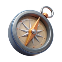 magnificent minimalist Hand Drawn Compass Navigation Tool Transparent Background png