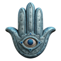 serene traditional Hand Drawn Hamsa Symbol Isolated Element high resolution png