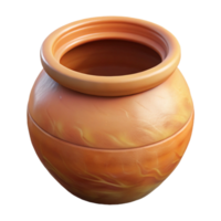 magnificent contemporary Handmade Clay Pot Terracotta Color Transparent Background exclusive png