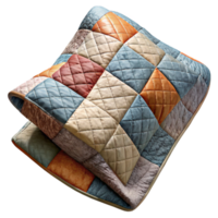 magnificent rustic Handmade Quilt with Patchwork Design Cutout original png