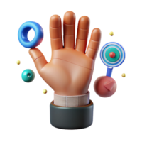 extraordinary vintage Hand Manipulating Virtual Object with Gestures Cutout exclusive png