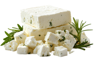 Cheese made with fresh herbs in a natural setting png