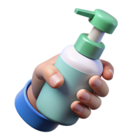 extraordinary abstract Hand with Sanitizer Bottle Transparent Cutout high quality png