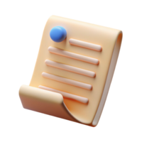 dramatic artistic Handwritten Note on Paper Soft Lighting Transparent Background high quality png