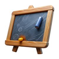 vibrant contemporary Hand Writing with Chalk on Blackboard in Foreign Language Transparent Background png