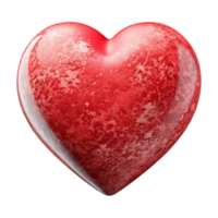 dramatic abstract Healthy Heart Icon Transparent Background Red premium png