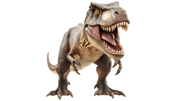 dinosauro modello visualizzato nel luminosa ambiente png