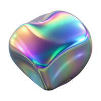 beautiful rustic Holographic Foil Texture Cutout on Transparent Background png
