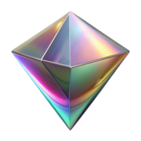 impressive traditional Holographic Reflection Isolated with Prism Effect high quality png