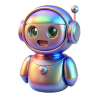 magnificent minimalist Holographic Support System Chatbot Transparent Background Supportive Dialogue high resolution png