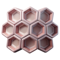 magnífico tradicional favo de mel estrutura regular hexágonos fechar acima transparente fundo Alto qualidade png