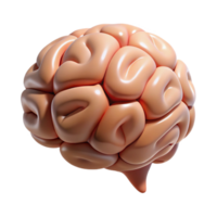 magnificent minimalist Human Brain Understanding Language Nuances Cutout detailed png