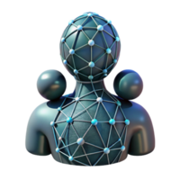 extraordinary rustic Human Silhouette Merging with Technology Cutout png