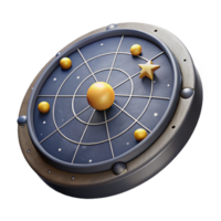 impressive abstract Hyperspace Navigation System Star Chart Isolated genuine png