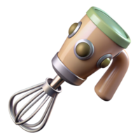 impressive modern Immersion Blender with Chopping Blade Isolated high resolution png