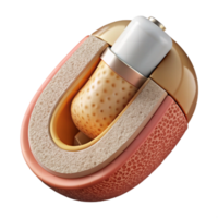 elegant rustic Implant Device Cross Section Diagram Cutout png
