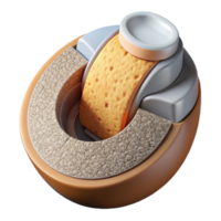 dramatic rustic Implant Device Cross Section Diagram Cutout high resolution png