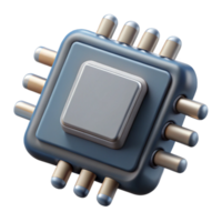 extraordinary rustic Implant Microchip Detailed Render Isolated Element detailed png