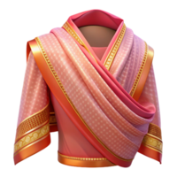 extraordinary abstract Indian Sari Design Element Transparent exclusive png