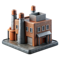 serene abstract Industrial Architecture Complex Side Angle Cutout high resolution png
