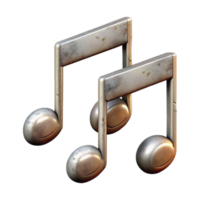 impressive minimalist Inherited Memories Symbolic Music Notes Transparent Background original png